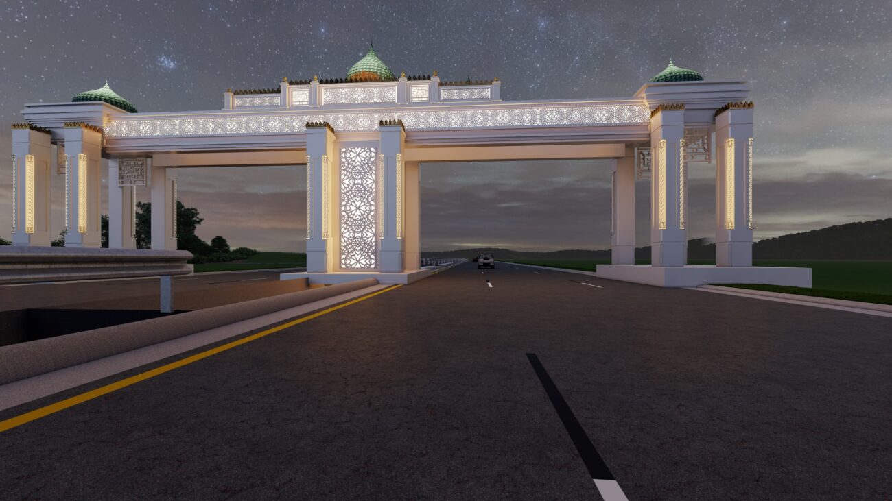 City Entrance Gate Production (1)