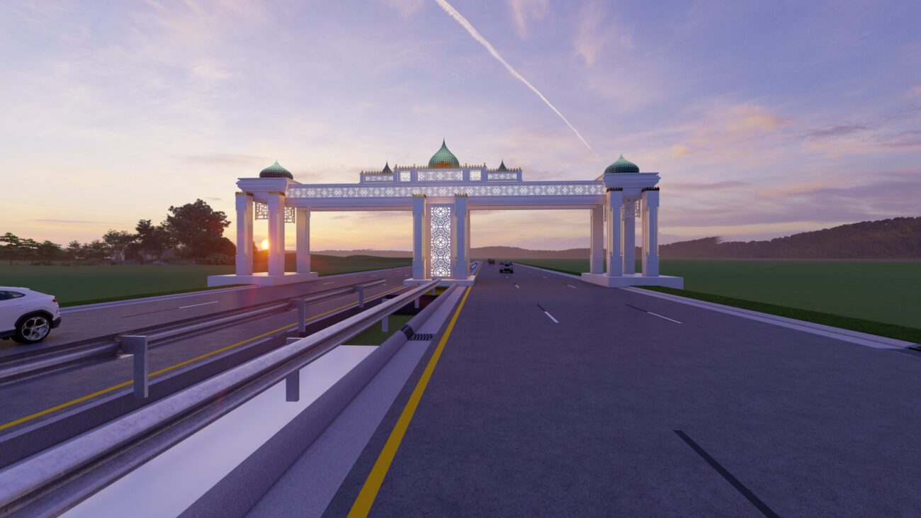 City Entrance Gate Production (3)