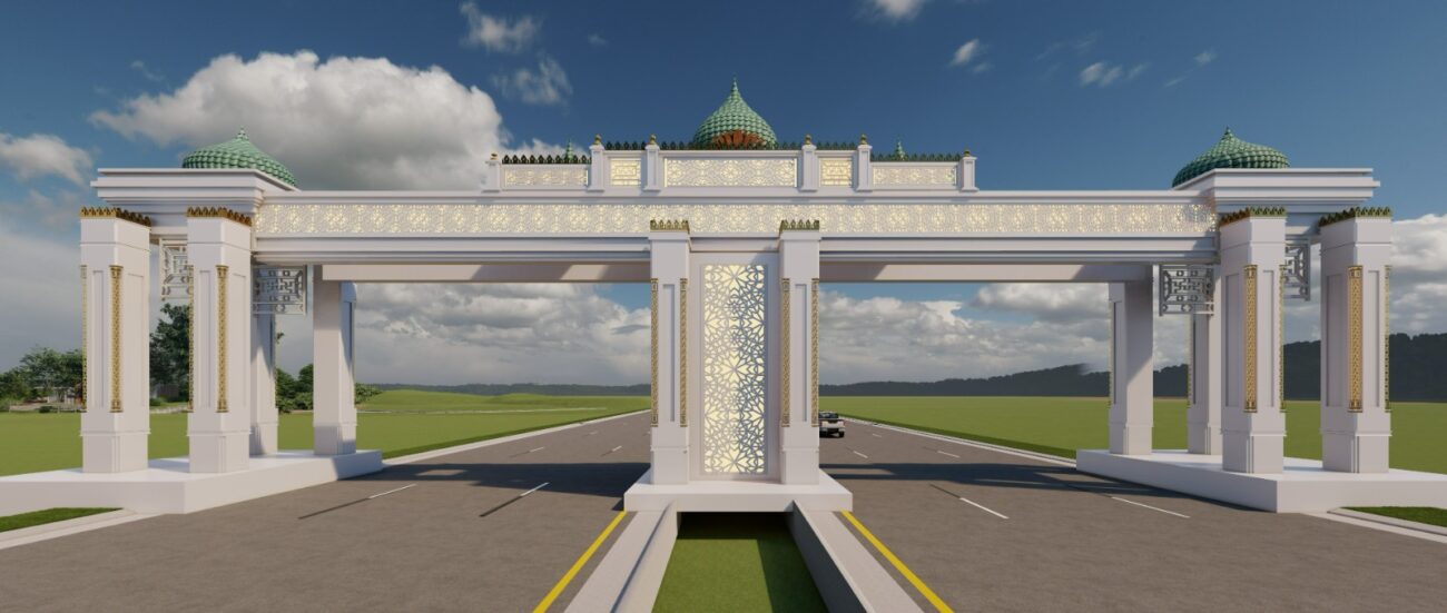 City Entrance Gate Production (5)